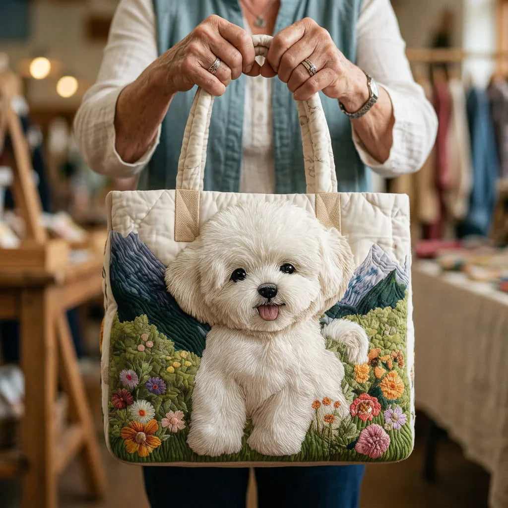 Bolsa Artesanal Acolchada - Perro Encantado